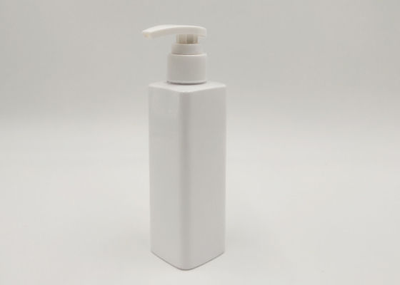 Botol Lotion Persegi Warna Putih Dengan Pompa Lotion