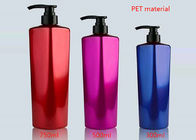 300ml - 750ml Botol Sampo Kosong PET, Botol Plastik Kosmetik Dengan Pompa Lotion Hitam