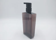 Botol Shampo Mewah Warna Coklat PETG, Botol Kosmetik Kustom 250ml