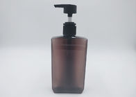 Botol Shampo Mewah Warna Coklat PETG, Botol Kosmetik Kustom 250ml