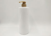 500ml Fasilitas Hotel Botol Kosmetik Plastik Unik Dengan Shampoo Lotion Pump