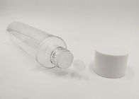 150ml PET Plastik Botol Kosmetik Kustom Sampel Gratis Dengan Topi Sekrup Putih