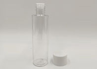 150ml PET Plastik Botol Kosmetik Kustom Sampel Gratis Dengan Topi Sekrup Putih