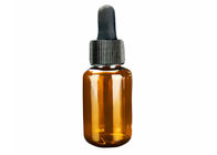 1oz 30ml Amber Dopper E-Liquid PET Plastic Bottle Untuk Kemasan Kosmetik Minyak Atsiri