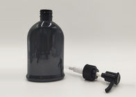 300ml Kemasan Botol Perawatan Kulit Warna Hitam, Botol Kosmetik Persegi 392330