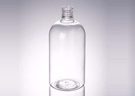 250ml 8.7oz Botol Lotion Toner Plastik PET Jelas Dapat Diisi Ulang Dengan Flip Top Screw Cap
