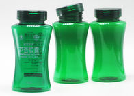 5oz 150cc Green PET Plastic Healthcare Kemasan Botol Dengan Flip Top Cap