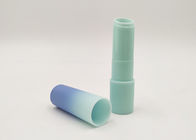 Label Pribadi Warna Gradien Tabung Lip Gloss Kosong Bentuk Silinder 3.5g