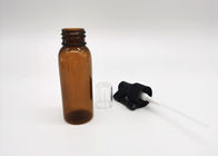 Kemasan Kosmetik 30ml Botol Plastik Amber Silinder