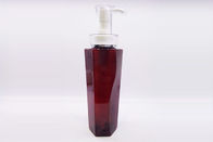 Botol Kosmetik Plastik 400ml Irregular Square Dengan Pompa Lotion