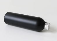 Botol Kosmetik Kustom Aluminium 100ml Hitam Untuk Losion Lilin Rambut