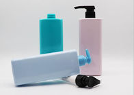 500ml PET Botol Kosmetik Plastik Hitam Lotion Pump Untuk Kemasan Kosmetik