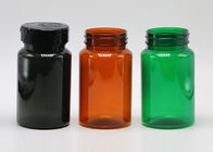 4oz 100ml Botol Kosmetik Plastik Amber Dengan Flip Cap