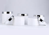 89mm 200ml White PET Face Cream Jars Dengan Screw Cap