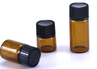 1ml 2ml 3ml 5ml Botol Kaca Minyak Atsiri Amber Glass Vial With Plug