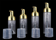 Botol Pompa Pembersih Tangan Busa 100ml 120ml PET Dengan Pompa Emas