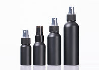 30ml 60ml 100ml Botol Kosmetik Kustom Botol Semprot Parfum Aluminium Hitam