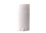 Kemasan Kosmetik Kosong ISO PP Bentuk Oval Tongkat Deodoran 50g Putar Botol Tabung Tabir Surya