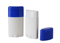 Kemasan Kosmetik Kosong ISO PP Bentuk Oval Tongkat Deodoran 50g Putar Botol Tabung Tabir Surya