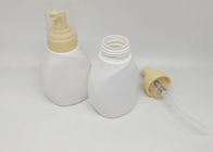 150ml Botol Dispenser Sabun Berbusa Plastik Emas Perak Bening Untuk Pembersih