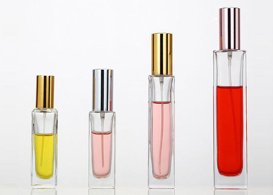 Botol Parfum Fraging Leher Sekrup Transparan, Botol Parfum Kosong 50ml Ringkas