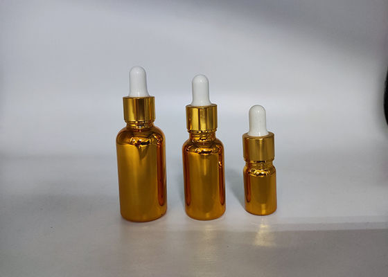 10ml 15ml 30ml Botol Kosmetik Kaca Amber Wadah Penetes Kaca Minyak Esensial