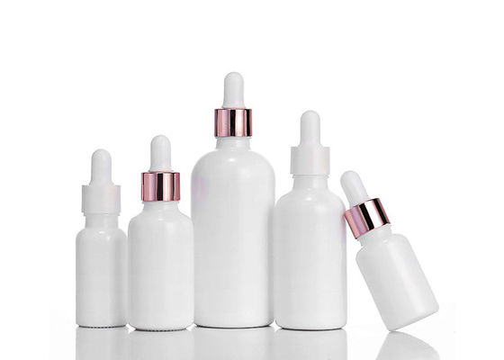 10ml 50ml 100ml Botol Kosmetik Kaca Putih Kemasan Perawatan Kulit