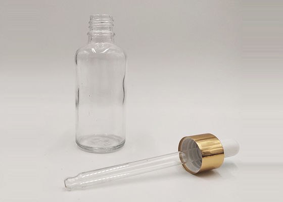Boston Round 30ml Botol Penetes Kaca Bening