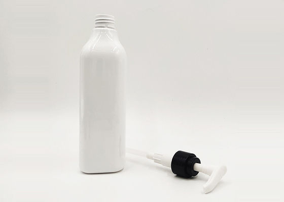 350ml Persegi Botol Kosmetik Kustom PET Plastik