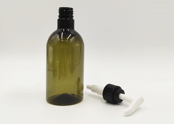 300ml Botol Kosmetik Kustom Green Clear Plastic