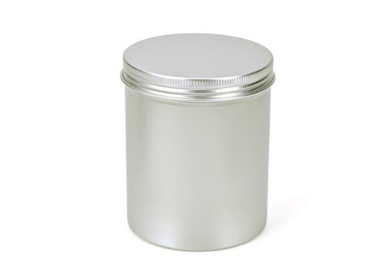 Wadah Kosmetik Perak 500g Aluminium Dapat Didaur Ulang