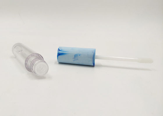 Tabung Lip Gloss Kosong Plastik Kelas Tinggi Dengan Kuas