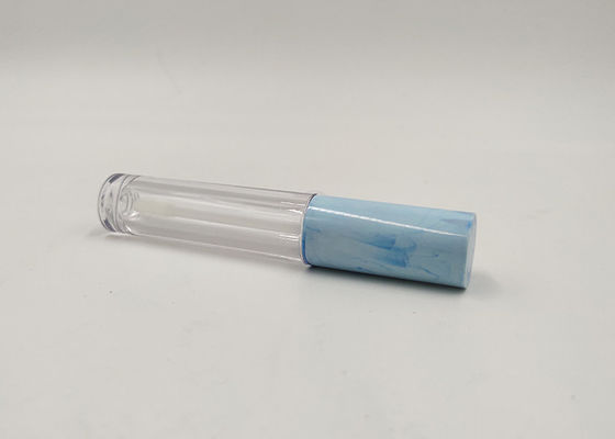 Tabung Lip Gloss Kosong Plastik Kelas Tinggi Kemasan Kosmetik Dengan Kuas