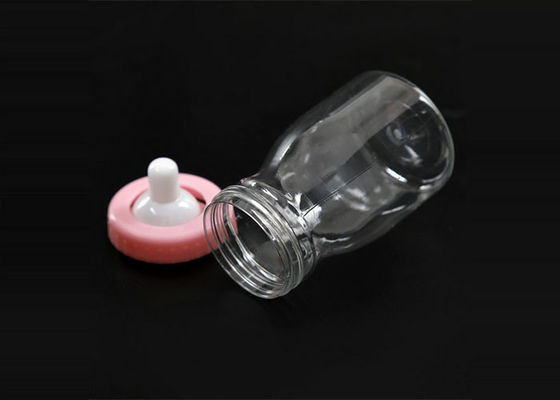 Botol Kosmetik Plastik Susu Gradien 250ml yang Disesuaikan