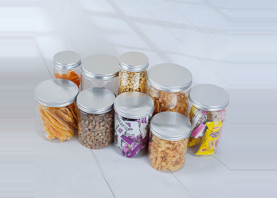 Toples Plastik Teh 64mm 250ml Dengan Tutup Sekrup Aluminium