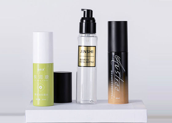 70ml Botol Kosmetik Kustom Dengan Botol Semprot Parfum Semprot Putih