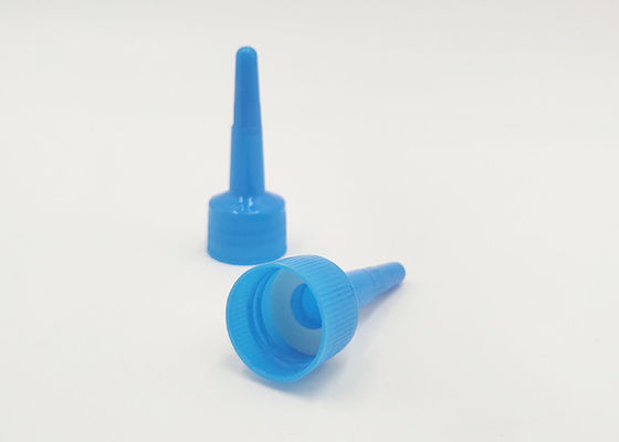 24410/28410 Biru Plastik Kosmetik Tutup Untuk Kemasan Plastik Screw Dishwashing