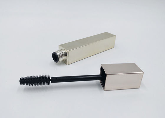 Wadah Eyeliner Persegi Emas Kosong, Tabung Maskara Isi Ulang 100% Dapat Didaur Ulang