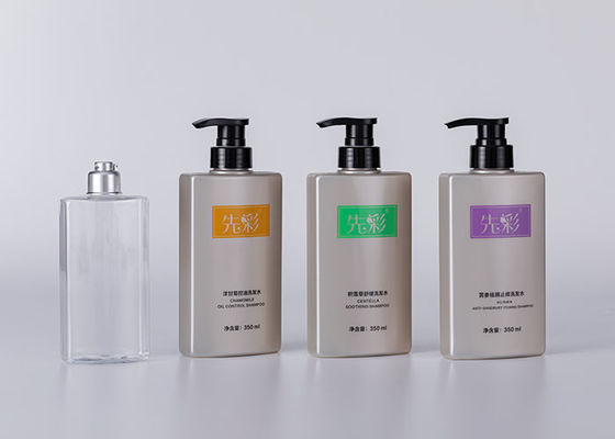Botol Kosmetik Plastik Bulat Putih 16.90oz Untuk Body Lotion